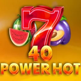 Slots logo of 40 Power Hot from Amusnet Interactive at Bonuskong Casino
