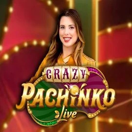 Crazy Pachinko slot visual from Evolution available on bonuskong.dk