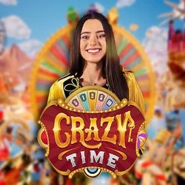 Crazy Time by Evolution, showcased at bonuskong.dk – game logo