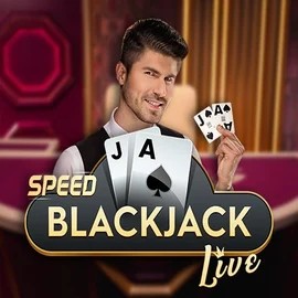 Speed Blackjack online game logo by Pragmatic Play on bonuskong.dk